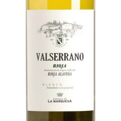 Valserrano Blanco Fermentado en Barrica